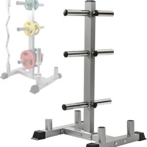 ستاند بارات وأوزان أولمبي (Olympic Weight Tree & Barbell Rack)