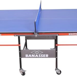 طاولة تنس الطاولة القابلة للطي (BANASSER Folding Table Tennis)