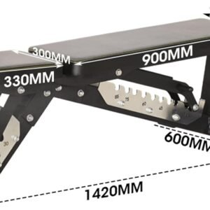 بنش التدريب الاحترافي عالي التحمل (Heavy-Duty Adjustable Weight Bench)