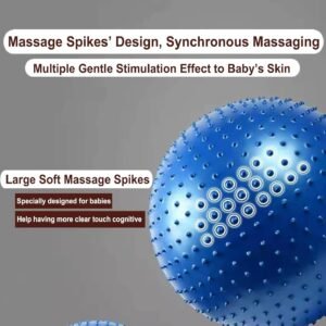 كرة يوغا مبرزة (Sensory/Massage Yoga Ball) - 65 سم