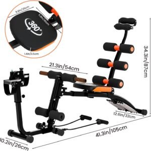 جهاز تمارين المعدة المتكامل والمستقر (YOXIER Multi-Functional AB Machine)