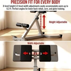 كرسي "الروماني" المتطور (Roman Chair / Hyperextension Bench)
