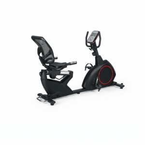 جهاز دراجة التمرين الثابتة الطبية مع مسند ظهر (Deluxe Recumbent Bike TS)