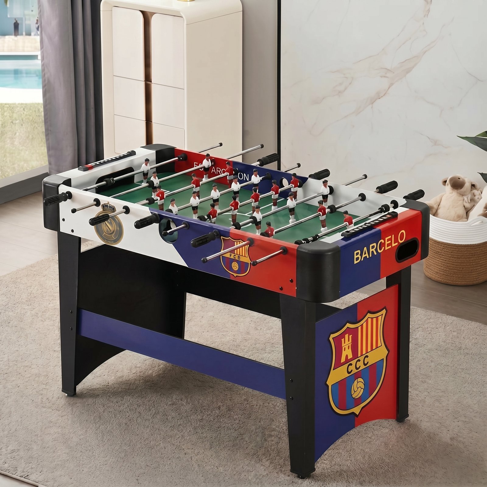 طاولة بيبي فوت (Foosball) للأطفا - الصورة 5
