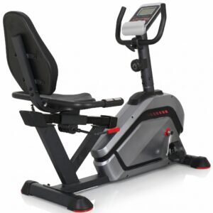 دراجة التمارين المغناطيسية الطبية مع مقعد ظهر (Recumbent Bike)