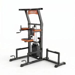 عقلة والغطس المطوّر مع أوزان مساعدة (Weight Assist Chin-Up & Dip Tower)