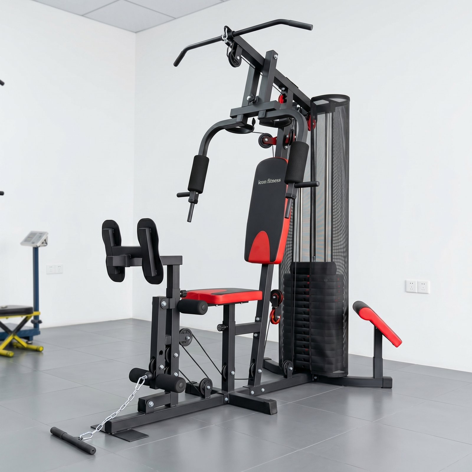 جهاز الهوم جيم المتكامل مع "دفاش" (Home Gym with Pec Deck) - الصورة 4