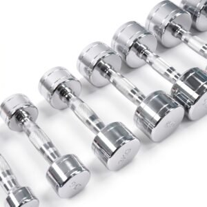 دامبلز ستانليس (Stainless Steel Dumbbells) 