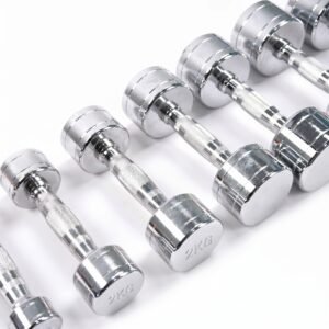 دامبلز ستانليس (Stainless Steel Dumbbells) 