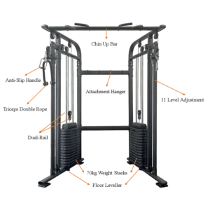 جهاز كيبل كروس (Cable Crossover Machine FN-15)