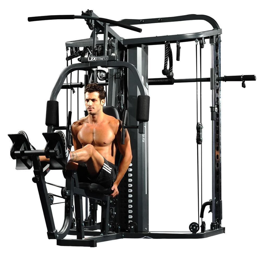 جهاز هوم جيم متكامل مع سميث ماشين (Dual-Station Home Gym DB-5002) - الصورة 2