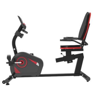 جهاز البايك الأرضي الثابت مع مقعد ظهر (Home Fitness Recumbent Bike)