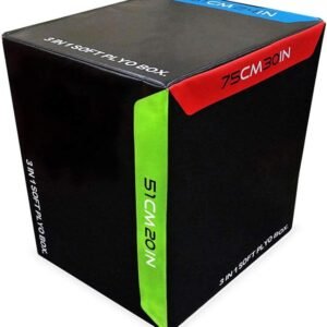 صندوق القفز الإسفنجي 3 في 1 (3-in-1 Soft Plyo Box)