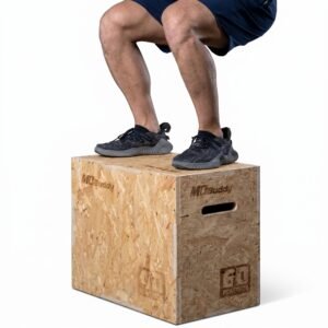 صندوق القفز الخشبي (Wooden Plyo Box)