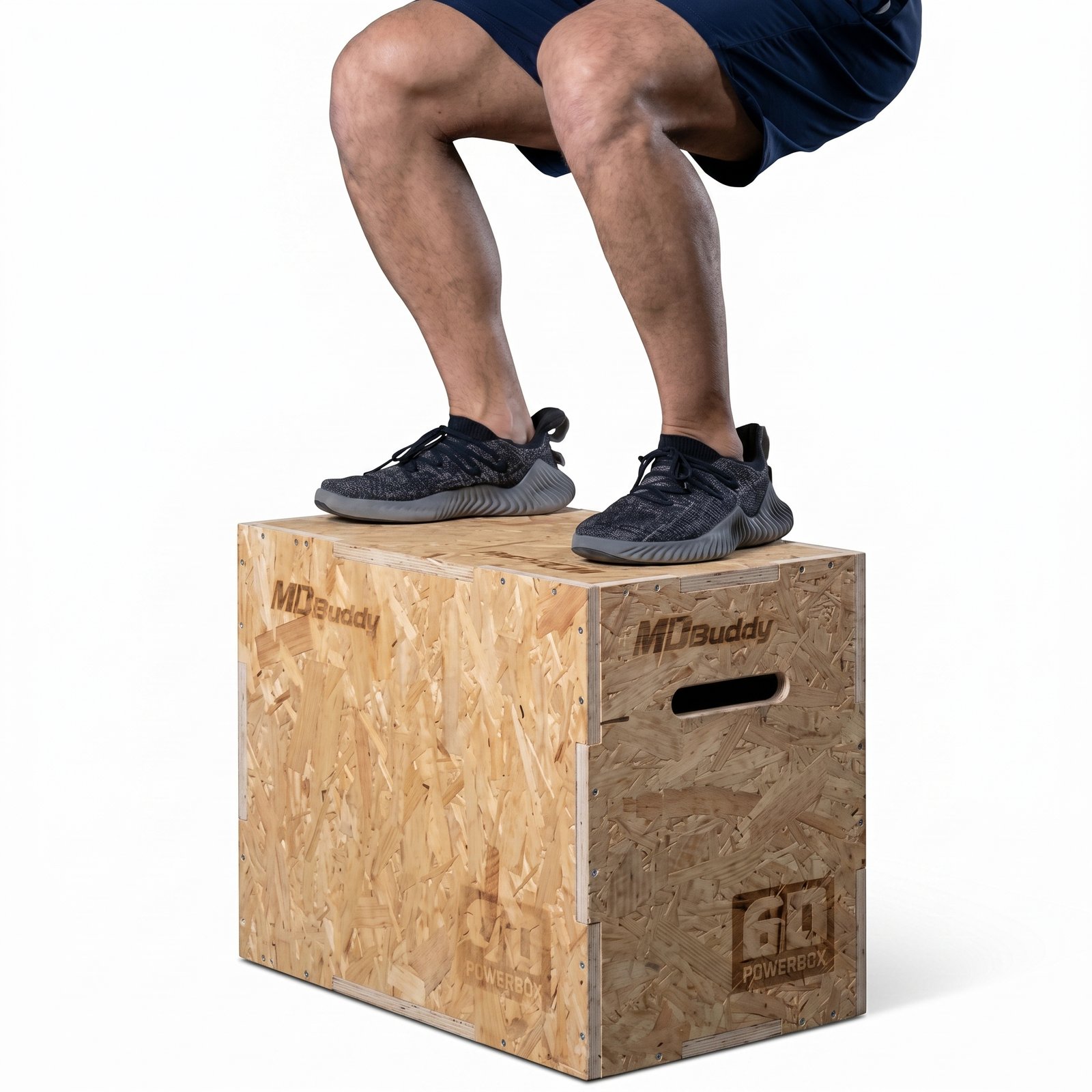 صندوق القفز الخشبي (Wooden Plyo Box)
