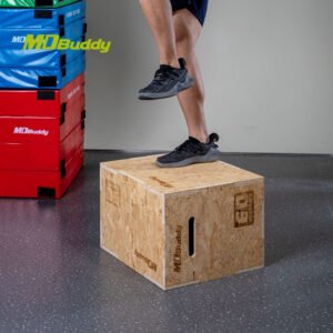 صندوق القفز الخشبي (Wooden Plyo Box)