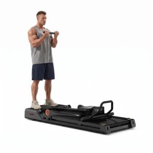 جهاز المشي والركض المنزلي مع جهاز التجديف (Treadmill with Rowing Machine)